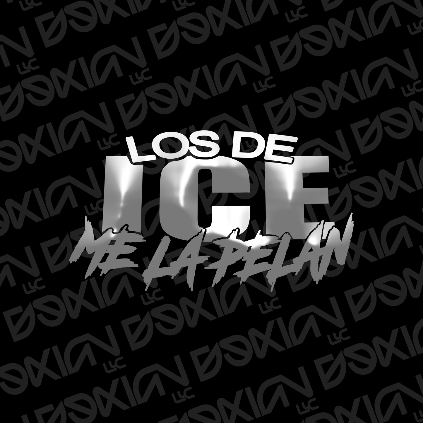 Los de ICE me la pelan - Car Sticker
