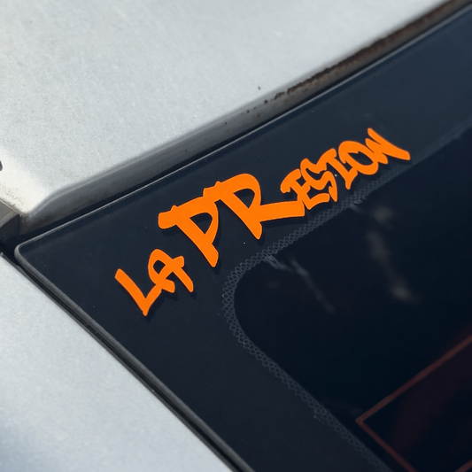 la PResion - Vinyl Sticker (Waterproof)