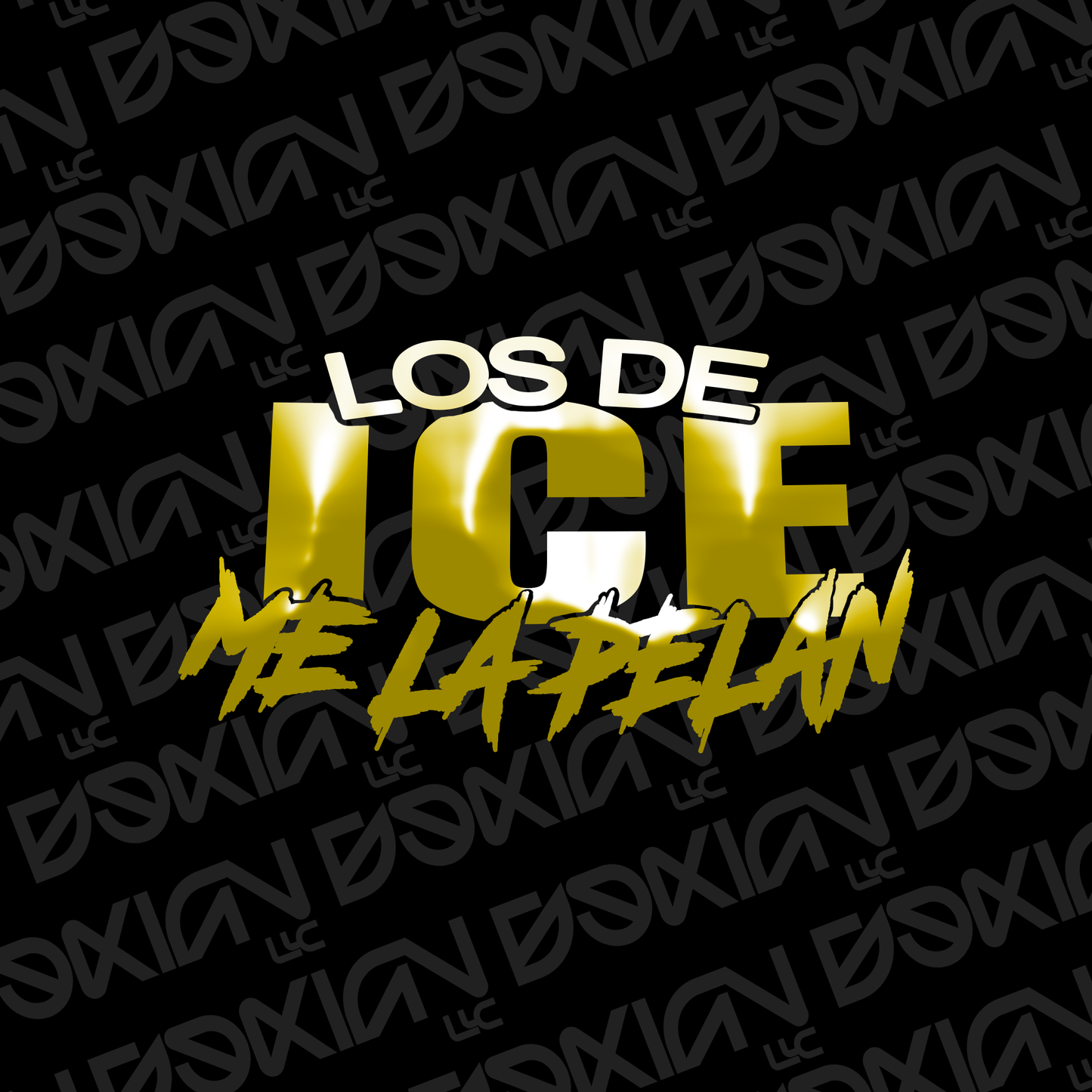 Los de ICE me la pelan - Car Sticker