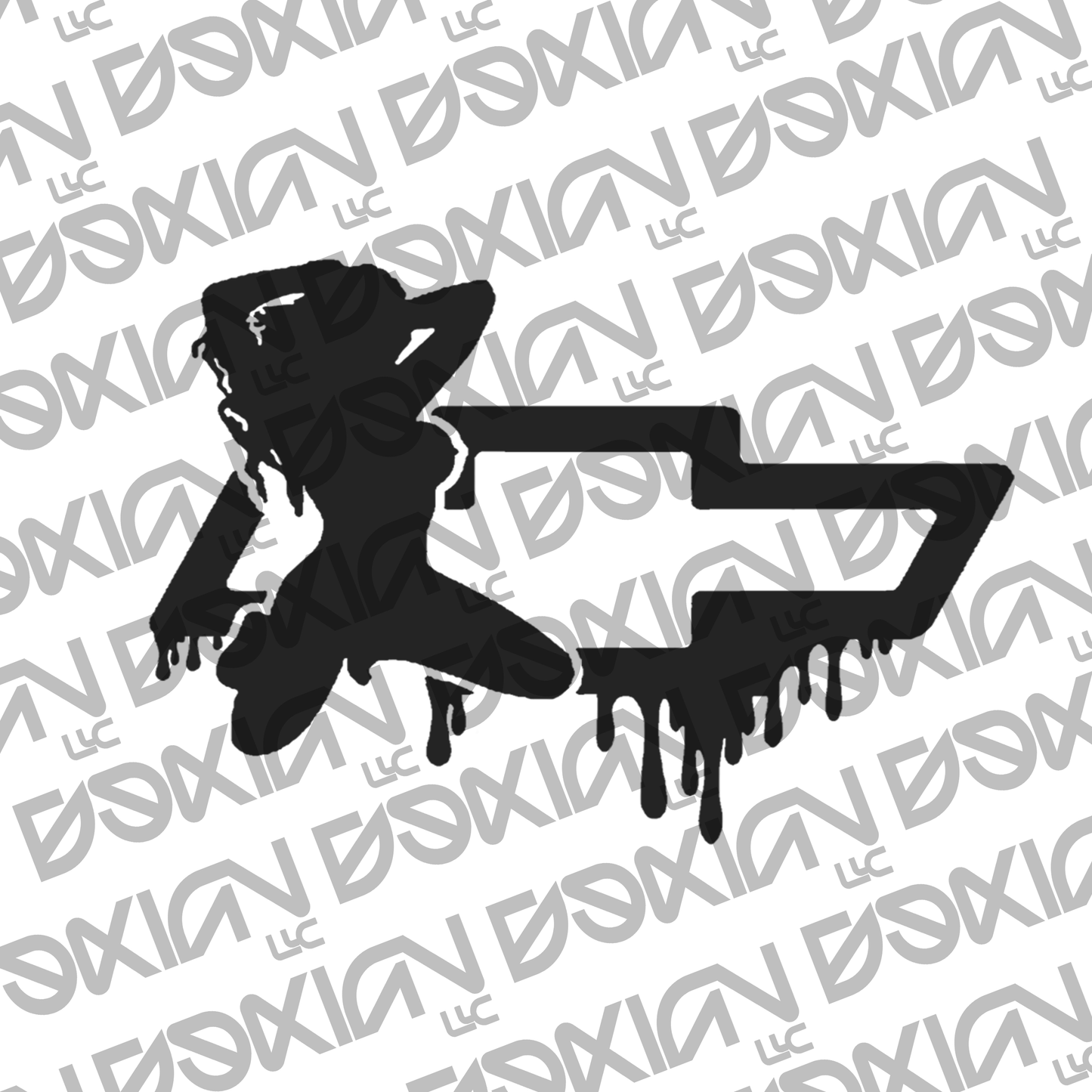 Chevy Dripping Logo - Car Sticker (Waterproof)