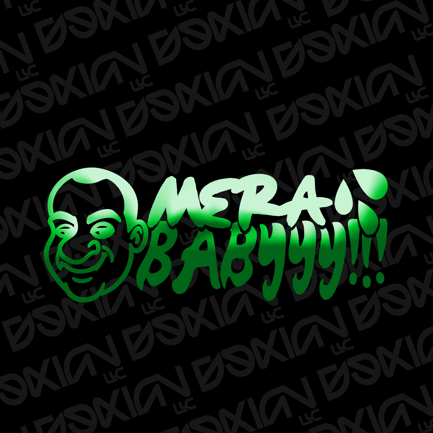 Mera Babyyy!!! - Vinyl Sticker (Fito)