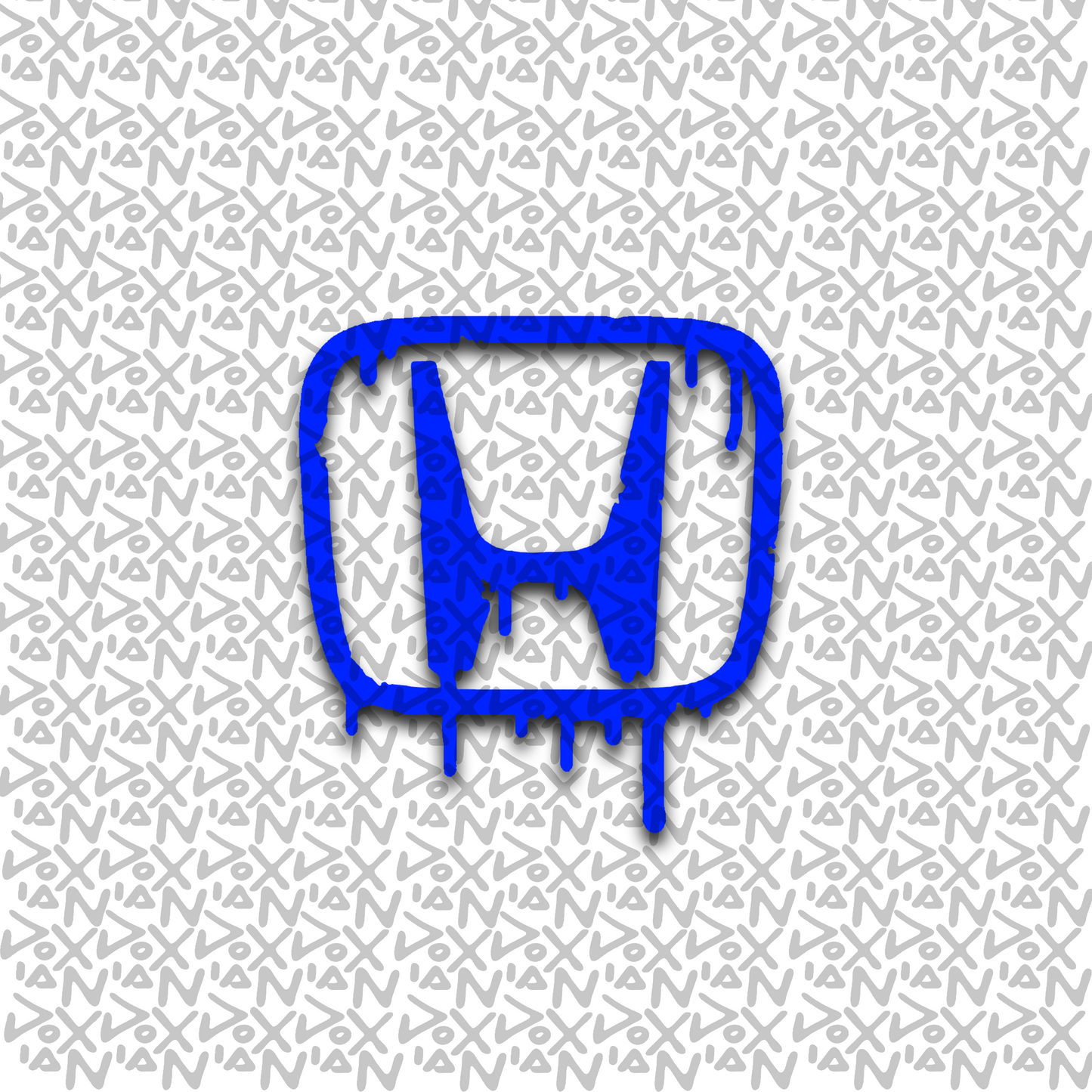 Honda Dripping Logo - Car Sticker (Waterproof)