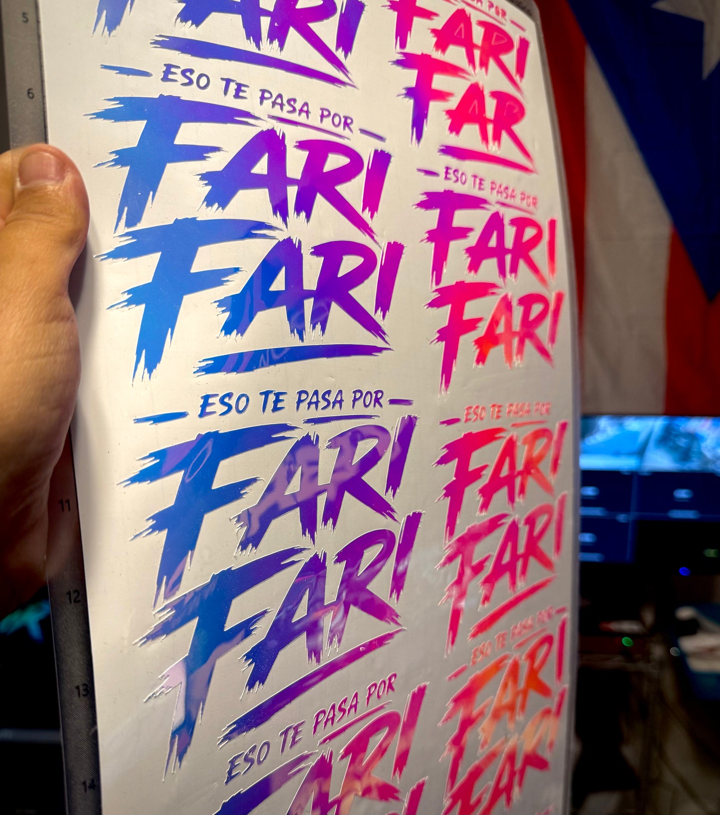 Eso te pasa por FARI FARI - Sticker
