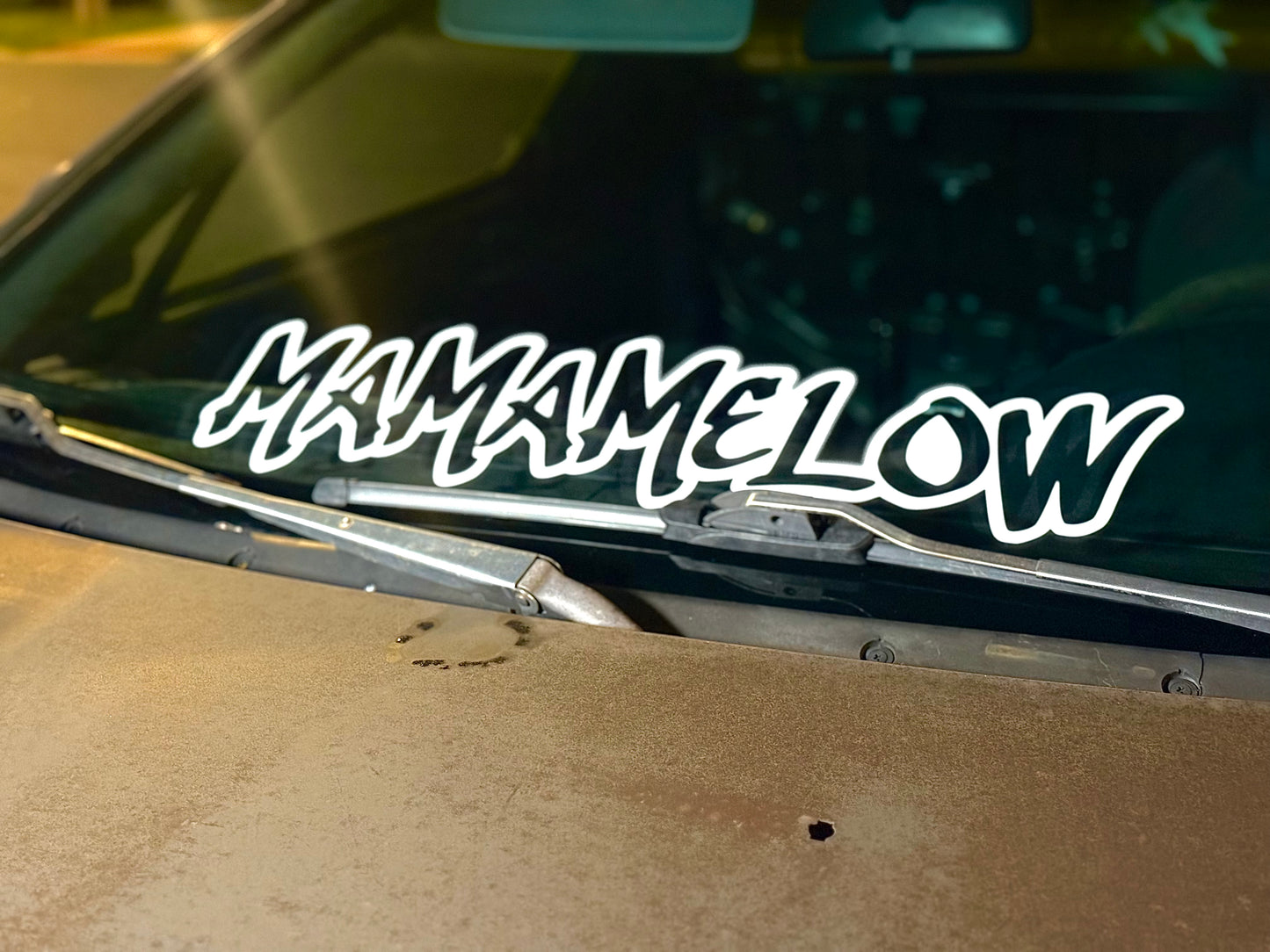 MAMAMELOW - CAR STICKER (WATERPROOF)