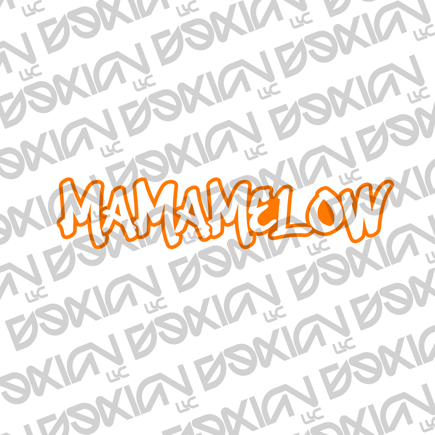 MAMAMELOW - CAR STICKER (WATERPROOF)