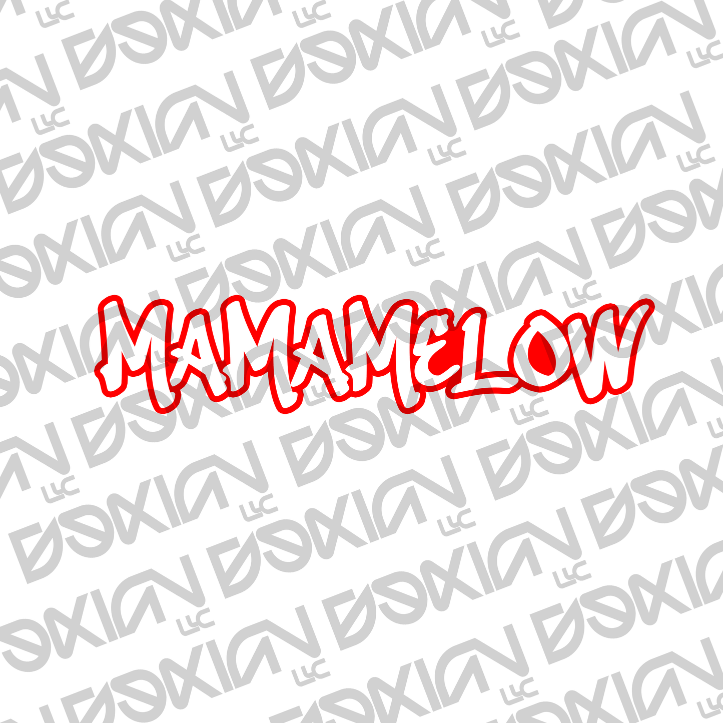 MAMAMELOW - CAR STICKER (WATERPROOF)