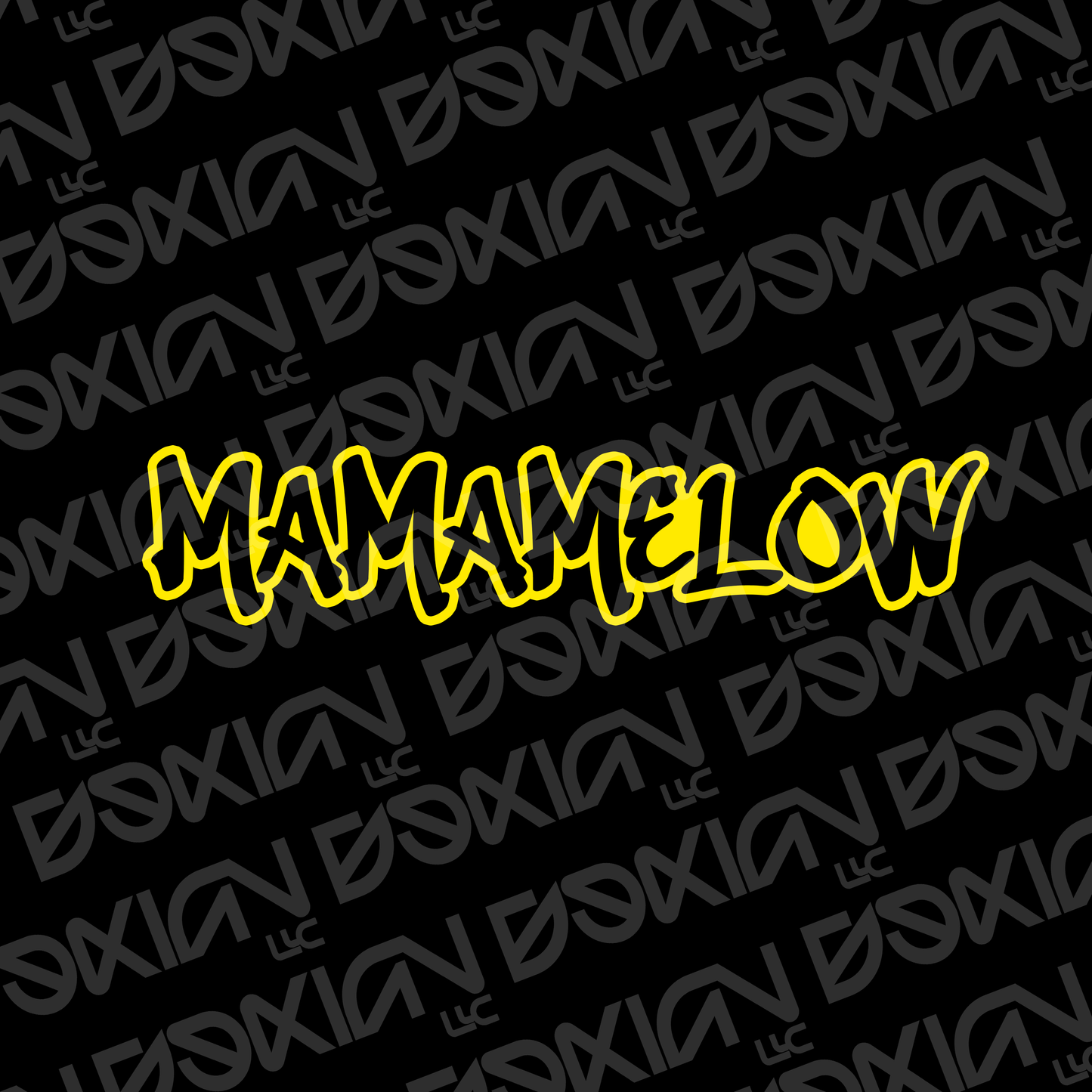 MAMAMELOW - CAR STICKER (WATERPROOF)