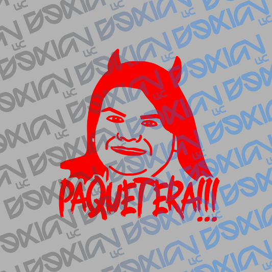 PAQUETERA!!! - VINYL CAR DECAL