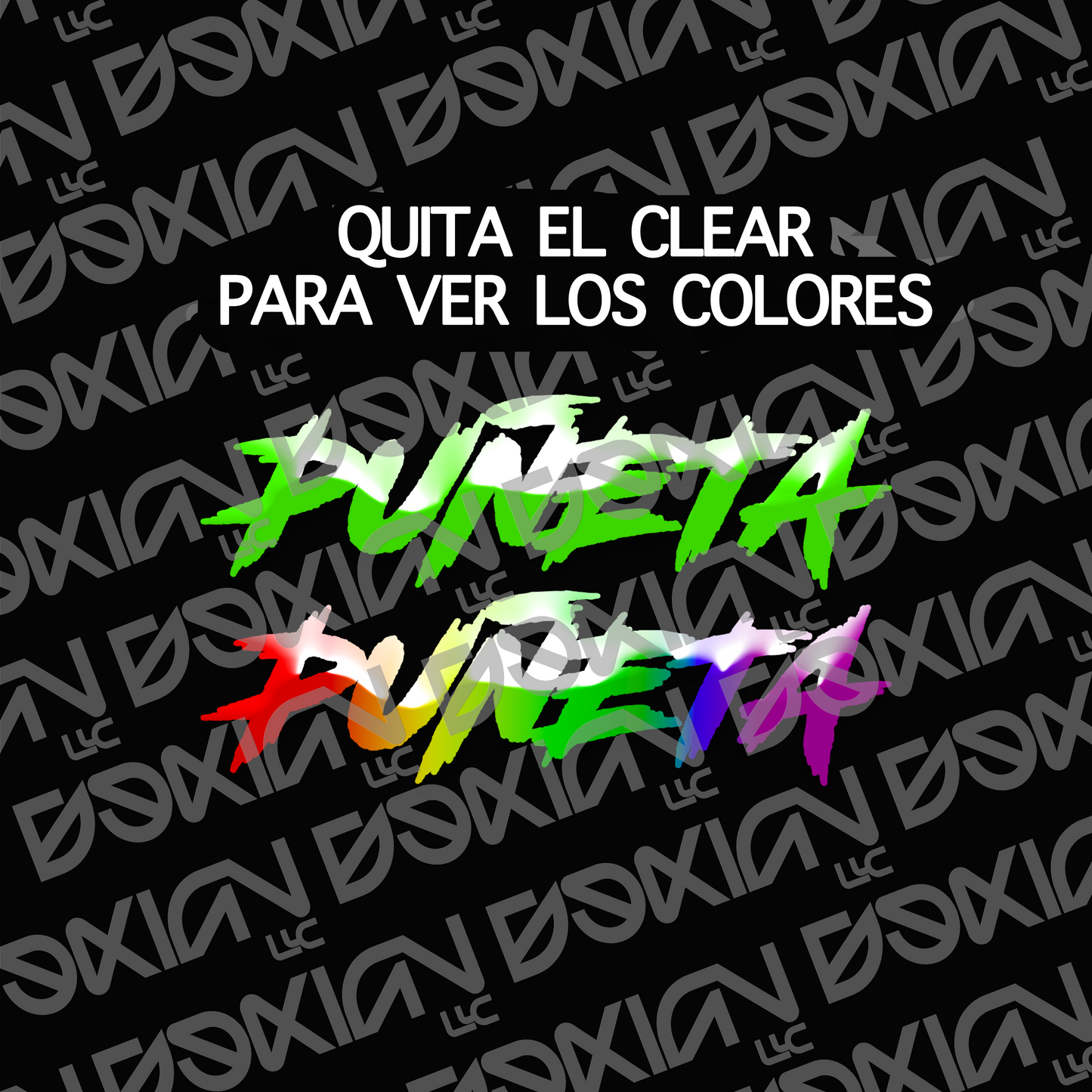 Puñeta - Vinyl Sticker (Waterproof)