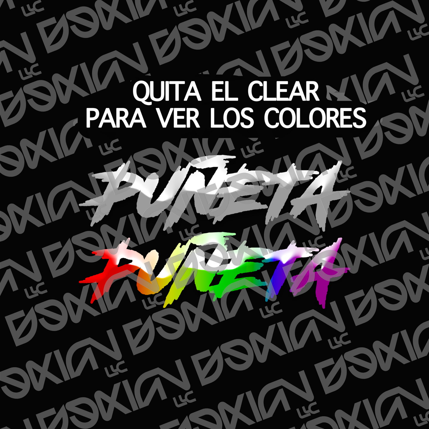 Puñeta - Vinyl Sticker (Waterproof)