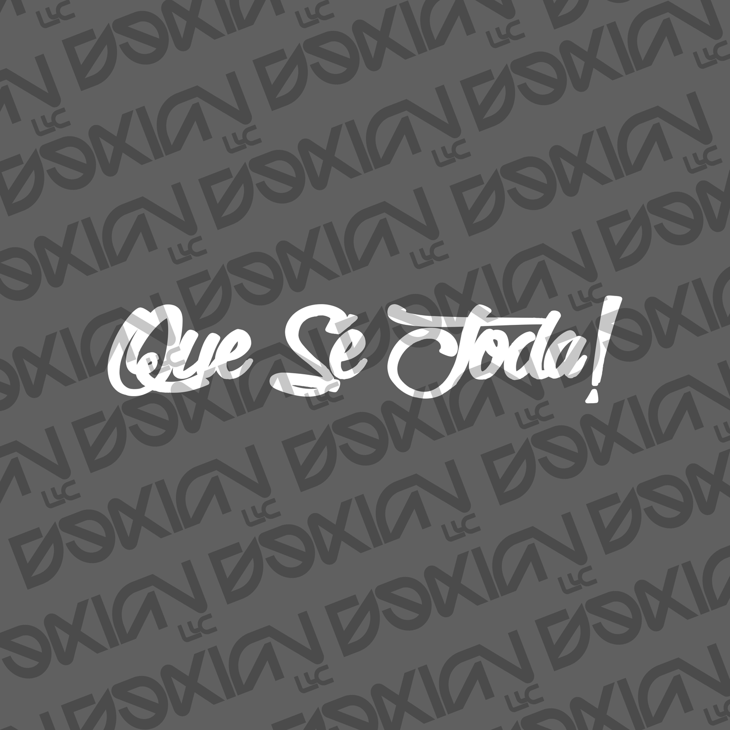 Que Se Joda! - Car STICKER (WATERPROOF)