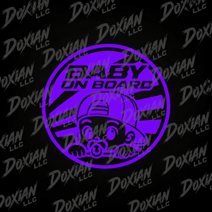 Baby on board - Vinyl Sticker (jdm inspired)