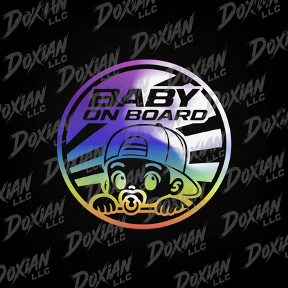 Baby on board - Vinyl Sticker (jdm inspired)