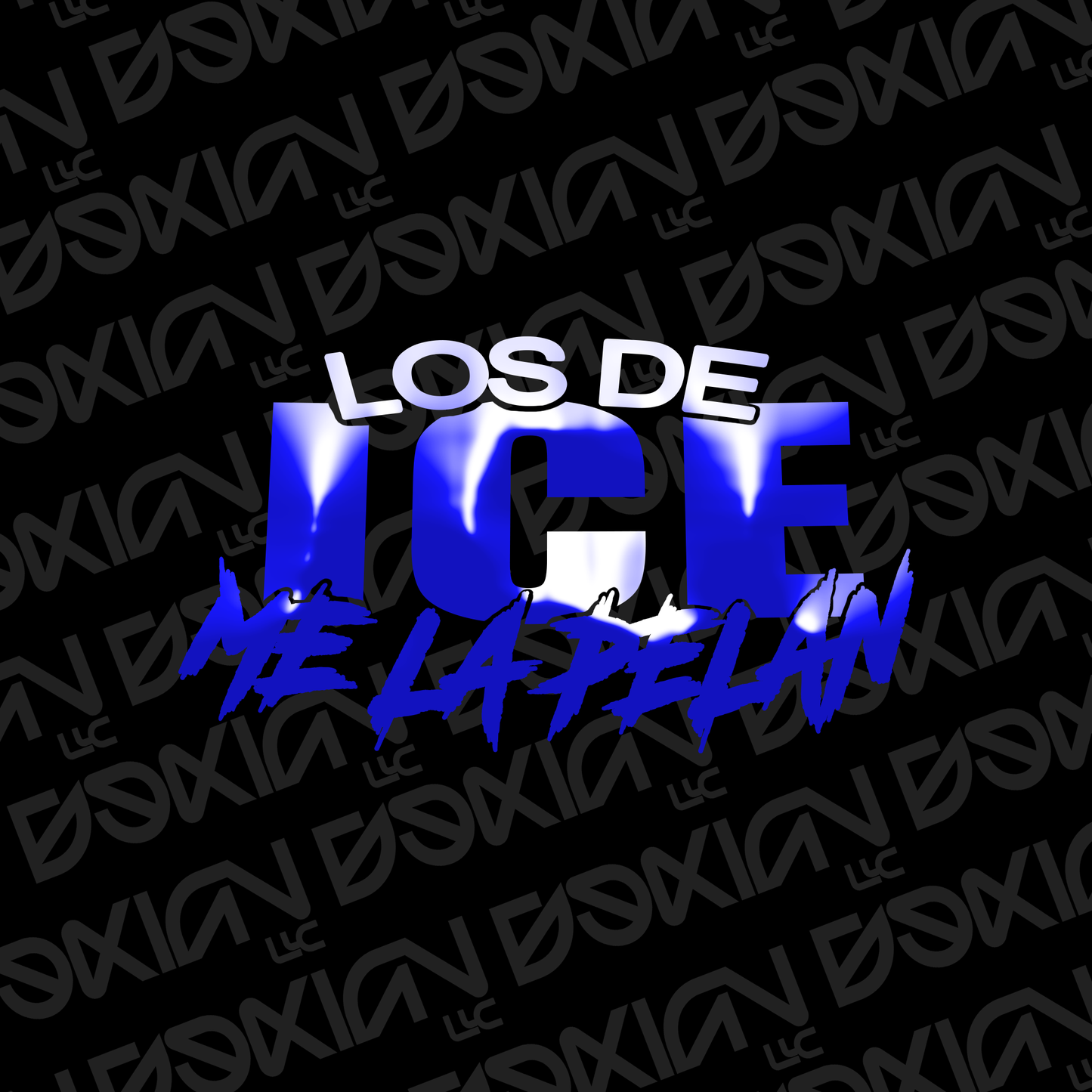 Los de ICE me la pelan - Car Sticker