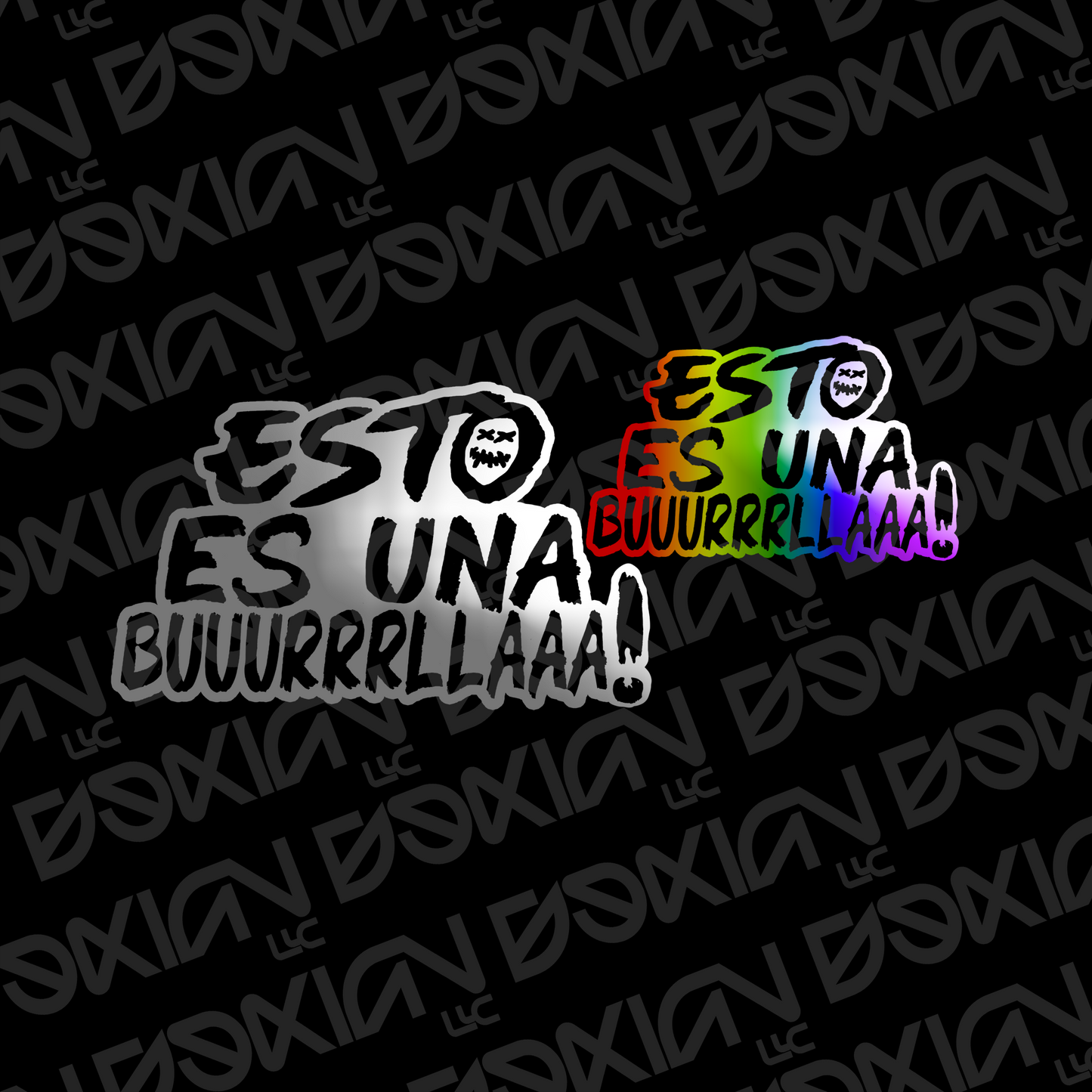 Esto es una buuurrrllaaa! - Car Sticker