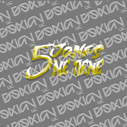 5 Jones me tiene - Vinyl Sticker (Waterproof)