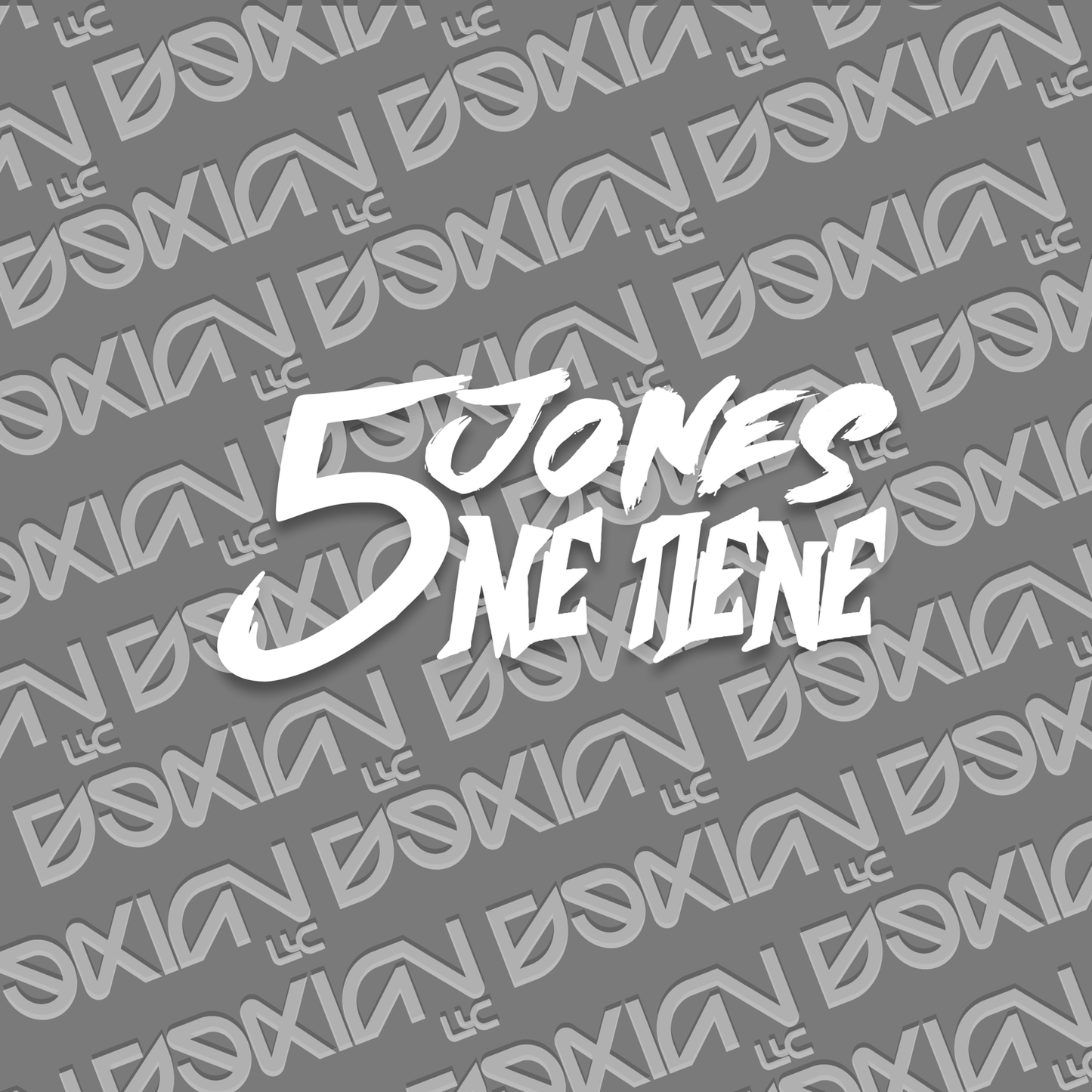 5 Jones me tiene - Vinyl Sticker (Waterproof)