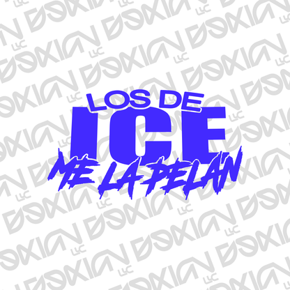 Los de ICE me la pelan - Car Sticker