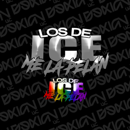 Los de ICE me la pelan - Car Sticker