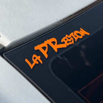 la PResion - Vinyl Sticker (Waterproof)