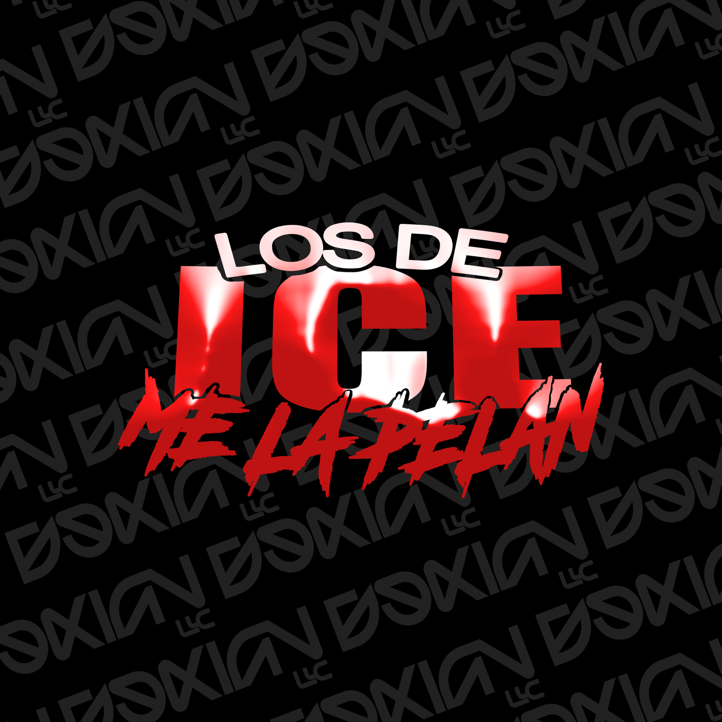Los de ICE me la pelan - Car Sticker