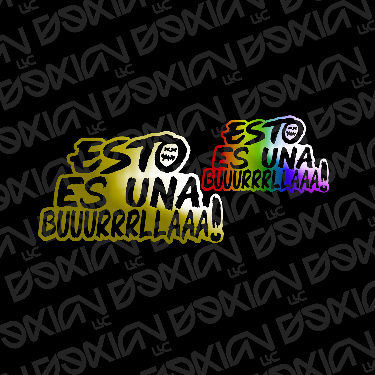 Esto es una buuurrrllaaa! - Car Sticker