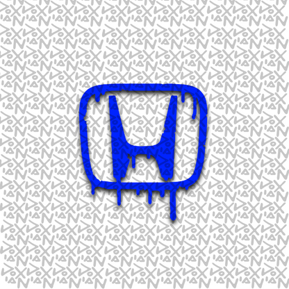 Honda Dripping Logo - Car Sticker (Waterproof)