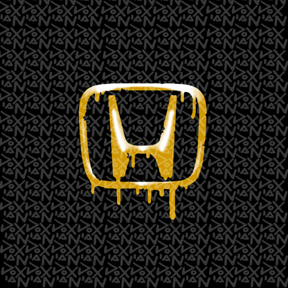 Honda Dripping Logo - Car Sticker (Waterproof)