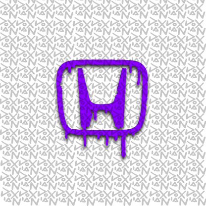 Honda Dripping Logo - Car Sticker (Waterproof)