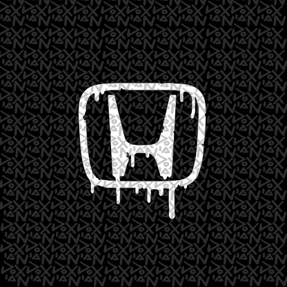 Honda Dripping Logo - Car Sticker (Waterproof)