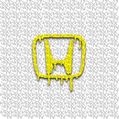 Honda Dripping Logo - Car Sticker (Waterproof)