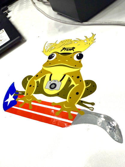Sapo Concho con Machete Boricua