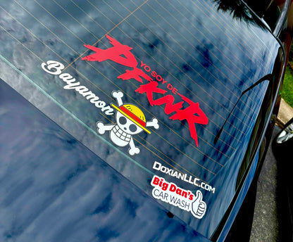 YO SOY DE PFKNR - CAR STICKER (WATERPROOF)