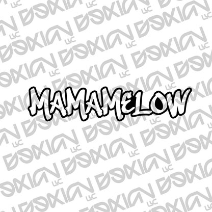 MAMAMELOW - CAR STICKER (WATERPROOF)