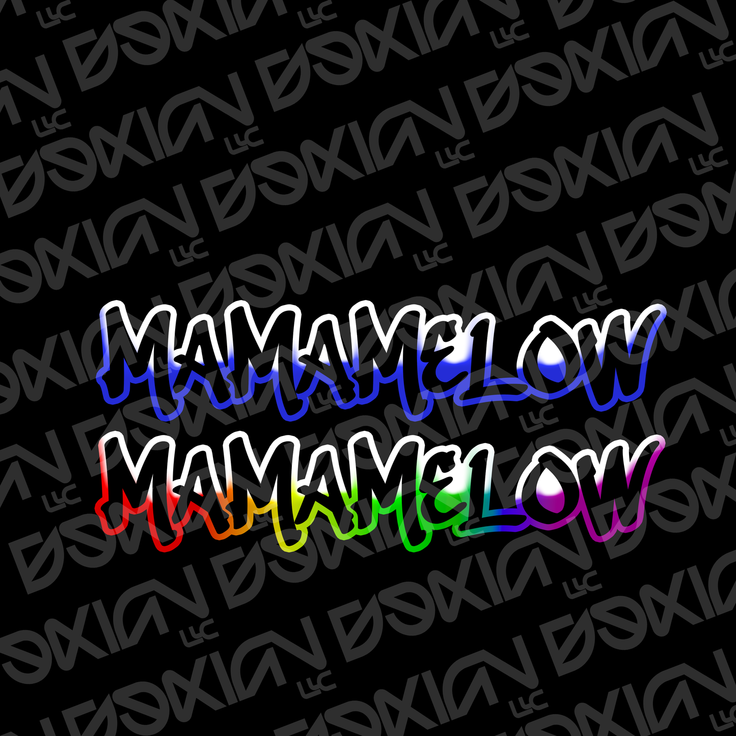 MAMAMELOW - CAR STICKER (WATERPROOF)