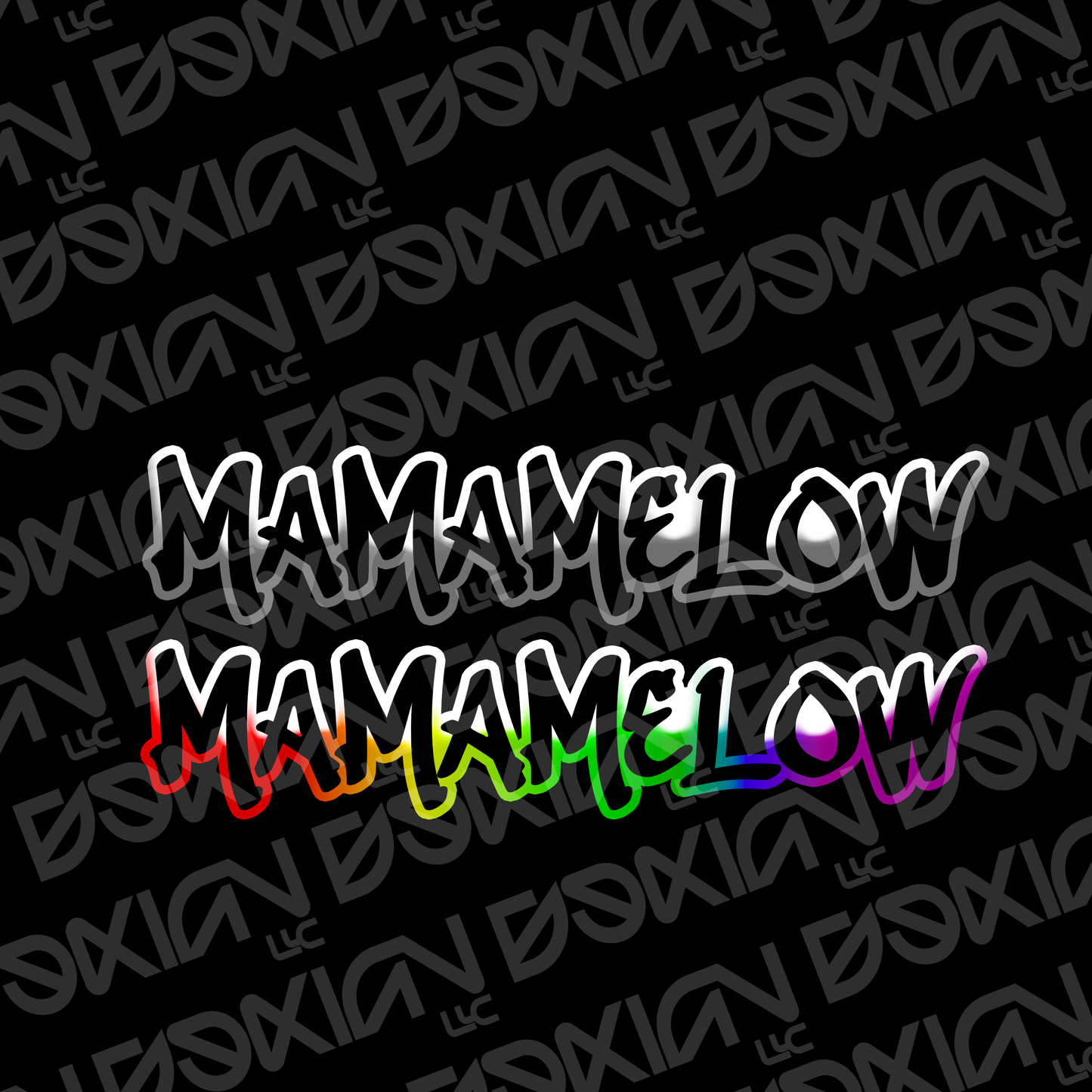 MAMAMELOW - CAR STICKER (WATERPROOF)