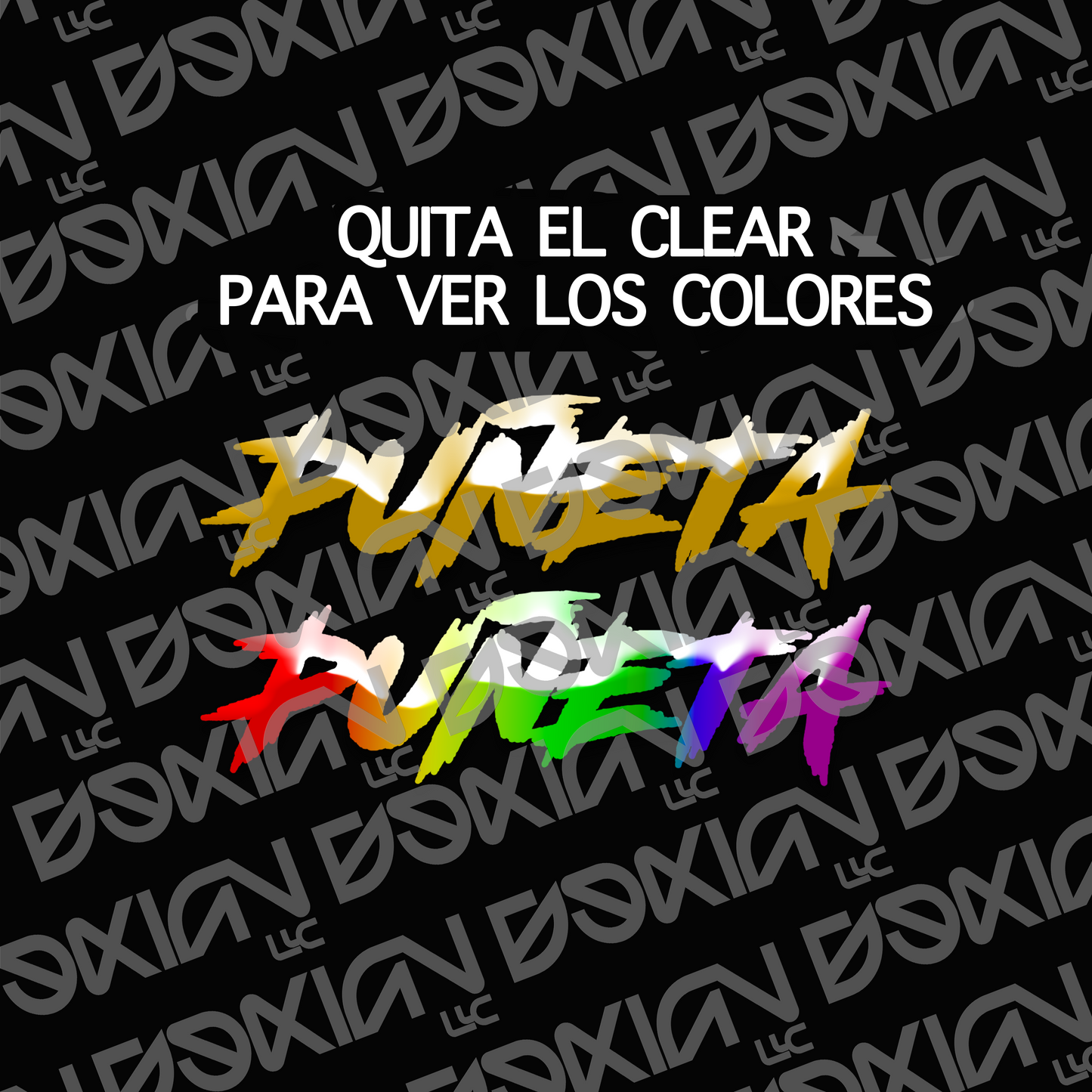 Puñeta - Vinyl Sticker (Waterproof)
