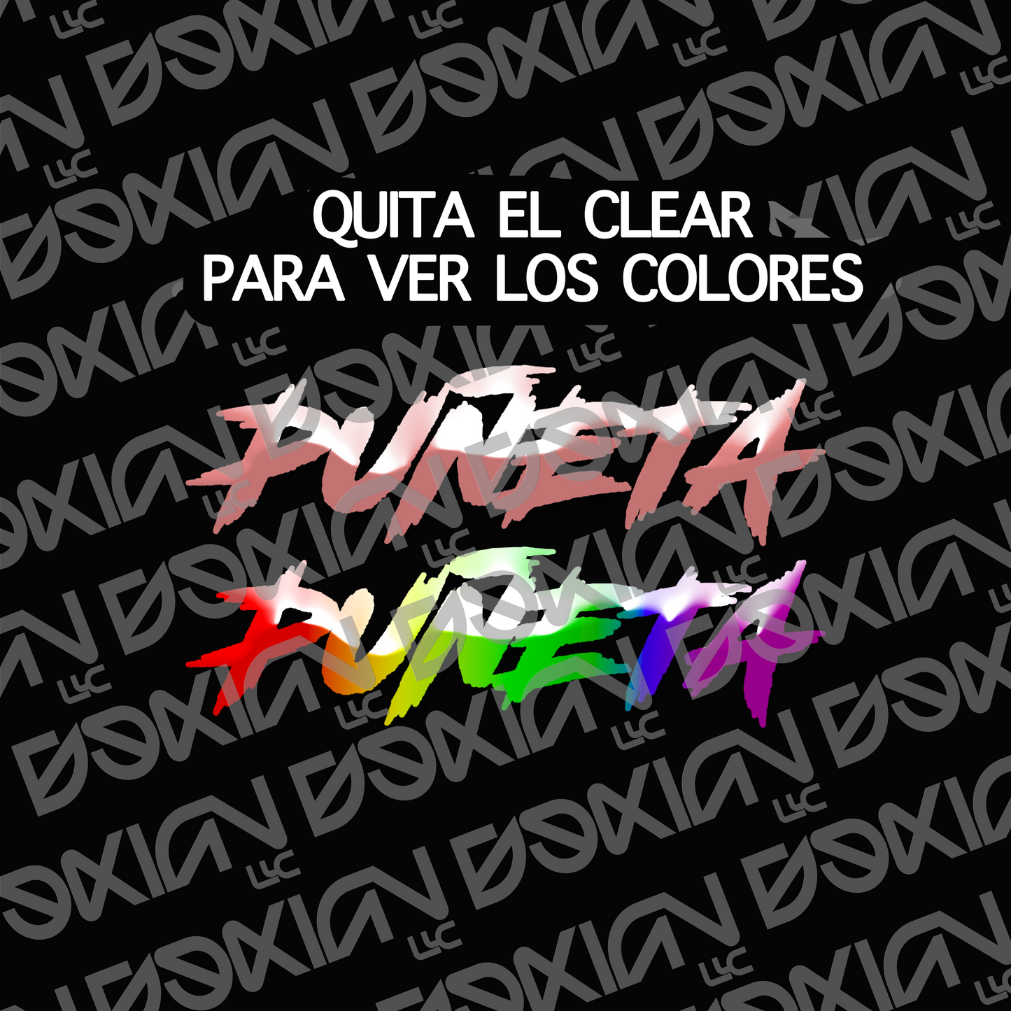 Puñeta - Vinyl Sticker (Waterproof)