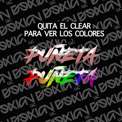Puñeta - Vinyl Sticker (Waterproof)